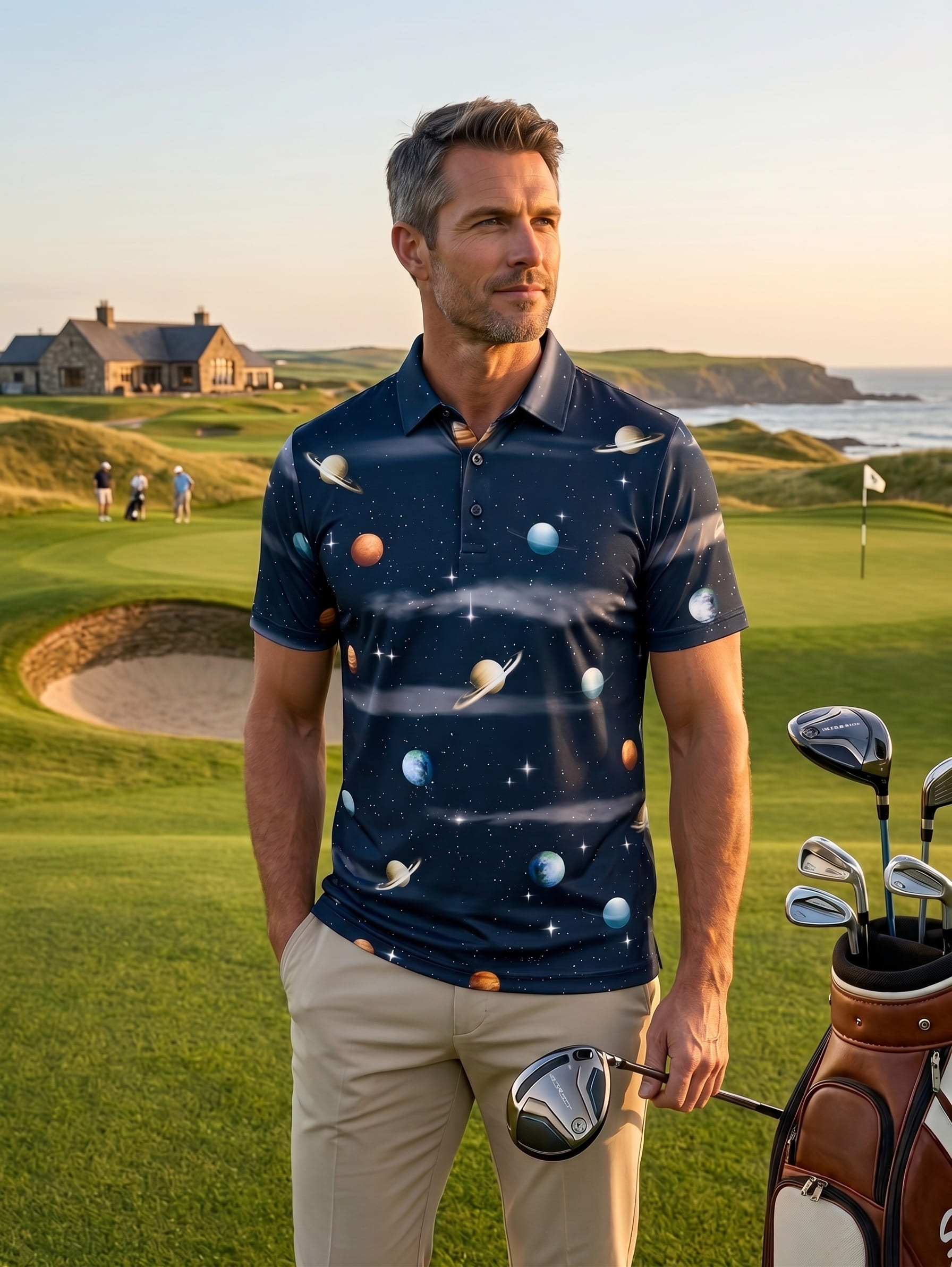 Good Game Golf Shirt Exoplanet